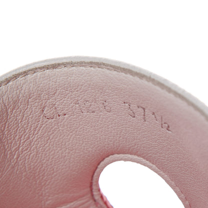 Christian Dior Calfskin Marina Slides 37.5 White 8 of 10