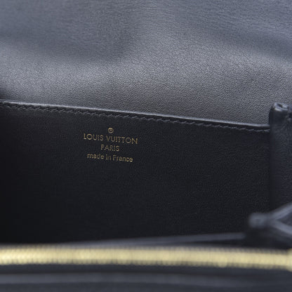 Louis Vuitton Grained Calfskin Vivienne NM Black 6 of 9