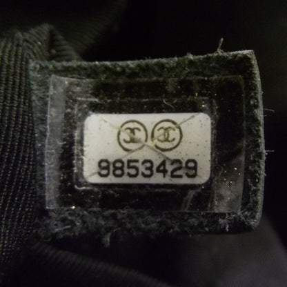 Chanel Tweed Boucle Knitting Bag Black 9 of 12