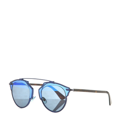 Christian Dior So Real Sunglasses Blue Havana 1 of 8