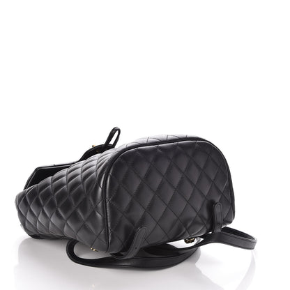 Chanel Lambskin Quilted Small Urban Spirit Backpack Black 4 of 8
