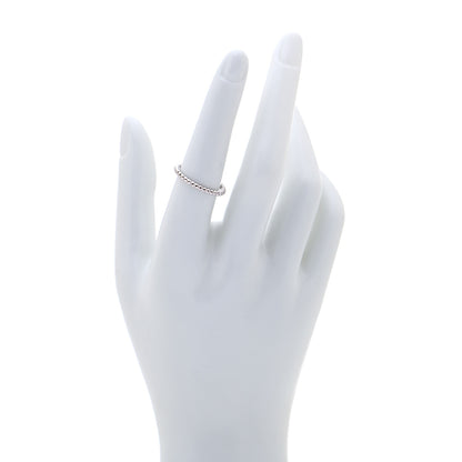 Van Cleef & Arpels 18K White Gold Small Perlee Ring 55 7.25 2 of 6