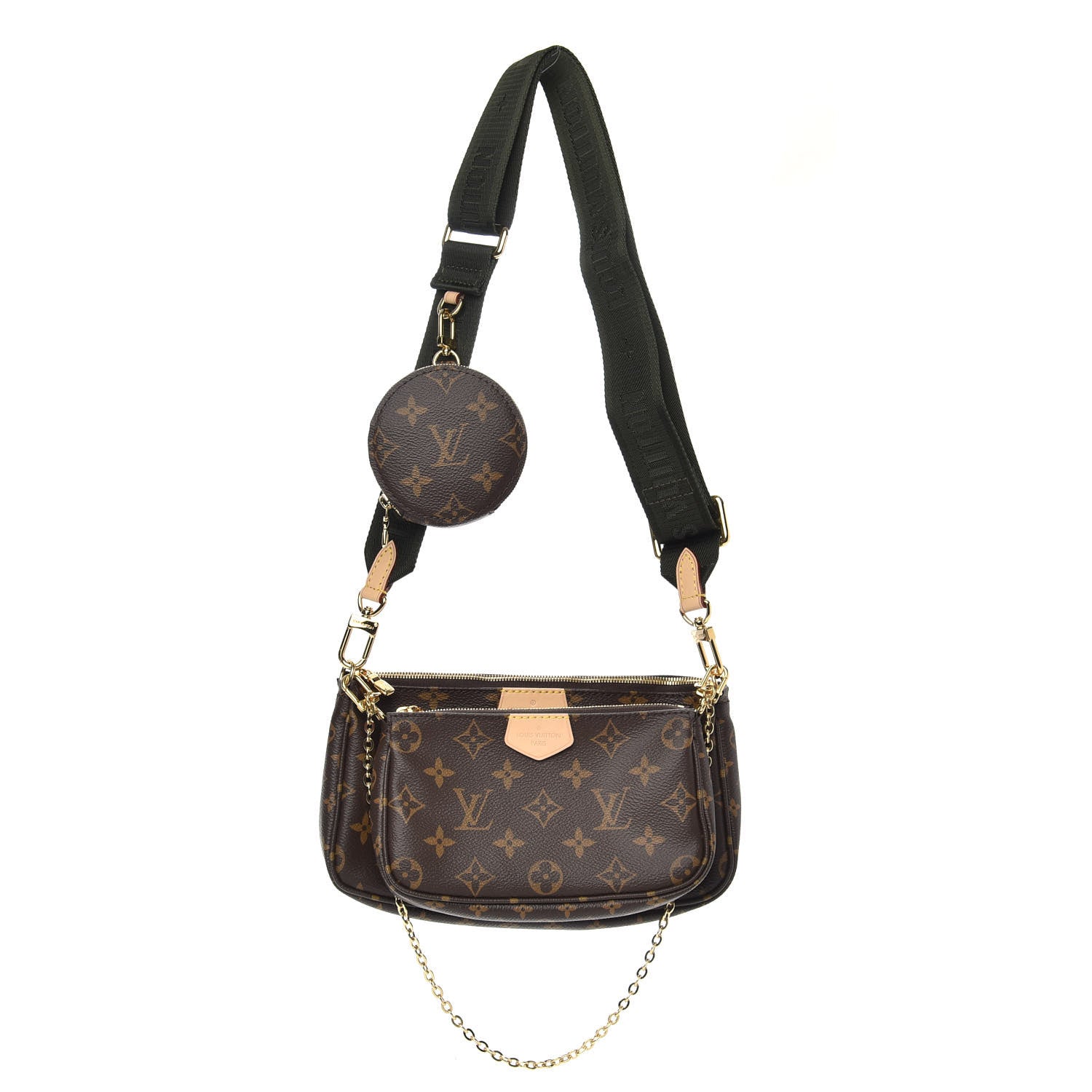 Louis Vuitton Monogram Multi Pochette Accessories Kaki 1 of 11