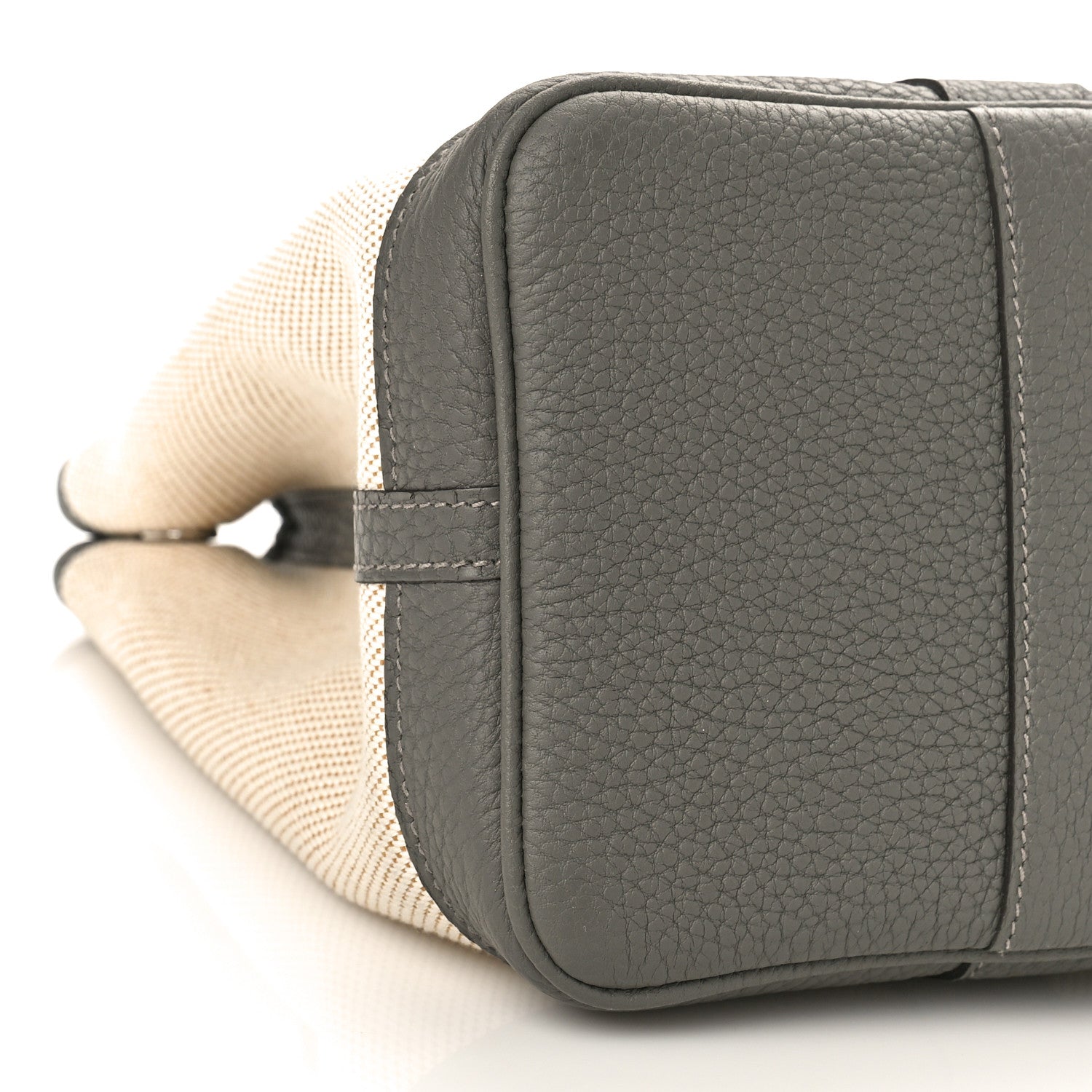 Hermes Toile Militaire Negonda Garden Party 30 TPM Beton Gris Meyer 7 of 8