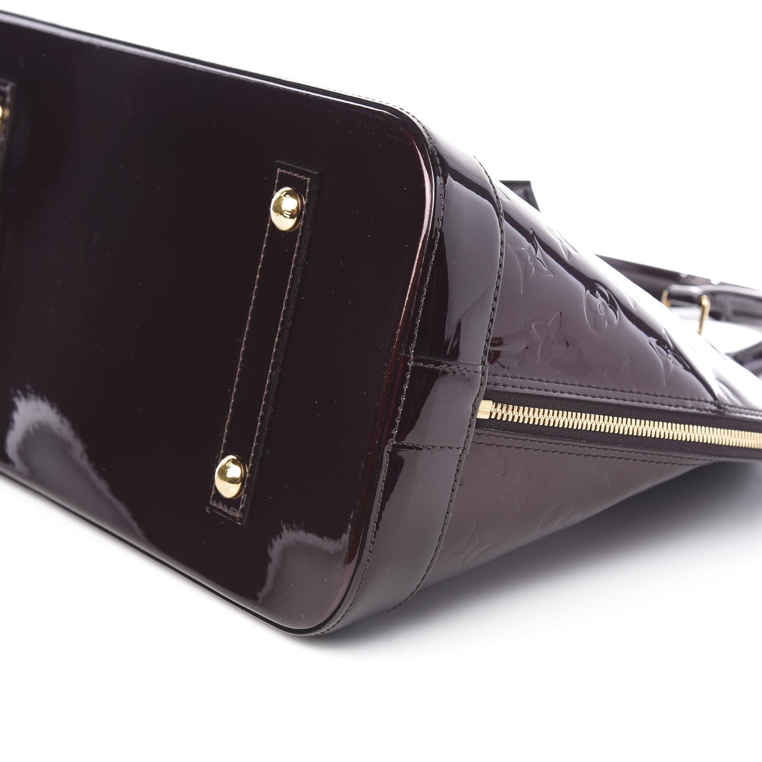 Louis Vuitton Vernis Alma GM Amarante 7 of 8