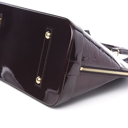 Louis Vuitton Vernis Alma GM Amarante 7 of 8
