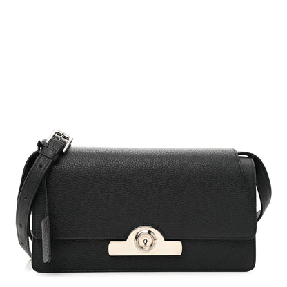Moynat Taurillon Blush Rejane Clutch 26 Black 1 of 7