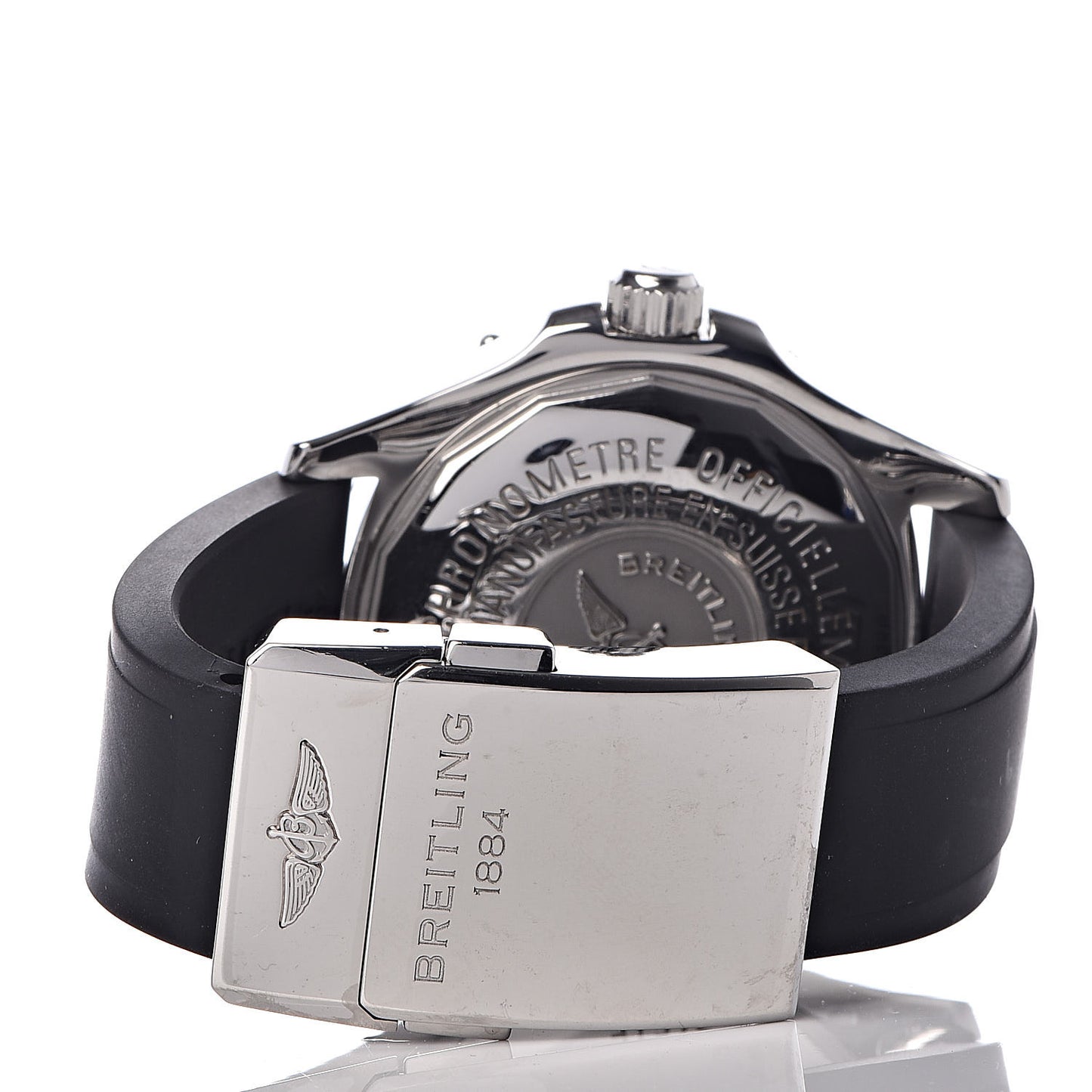 Stainless Steel Rubber 42mm SuperOcean Automatic Watch Orange A17360