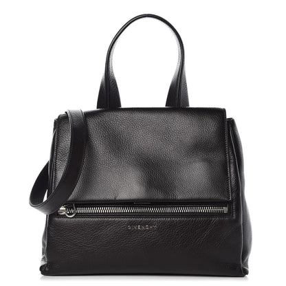 Givenchy Calfskin Small Pandora Pure Flap Bag Black 1 of 8