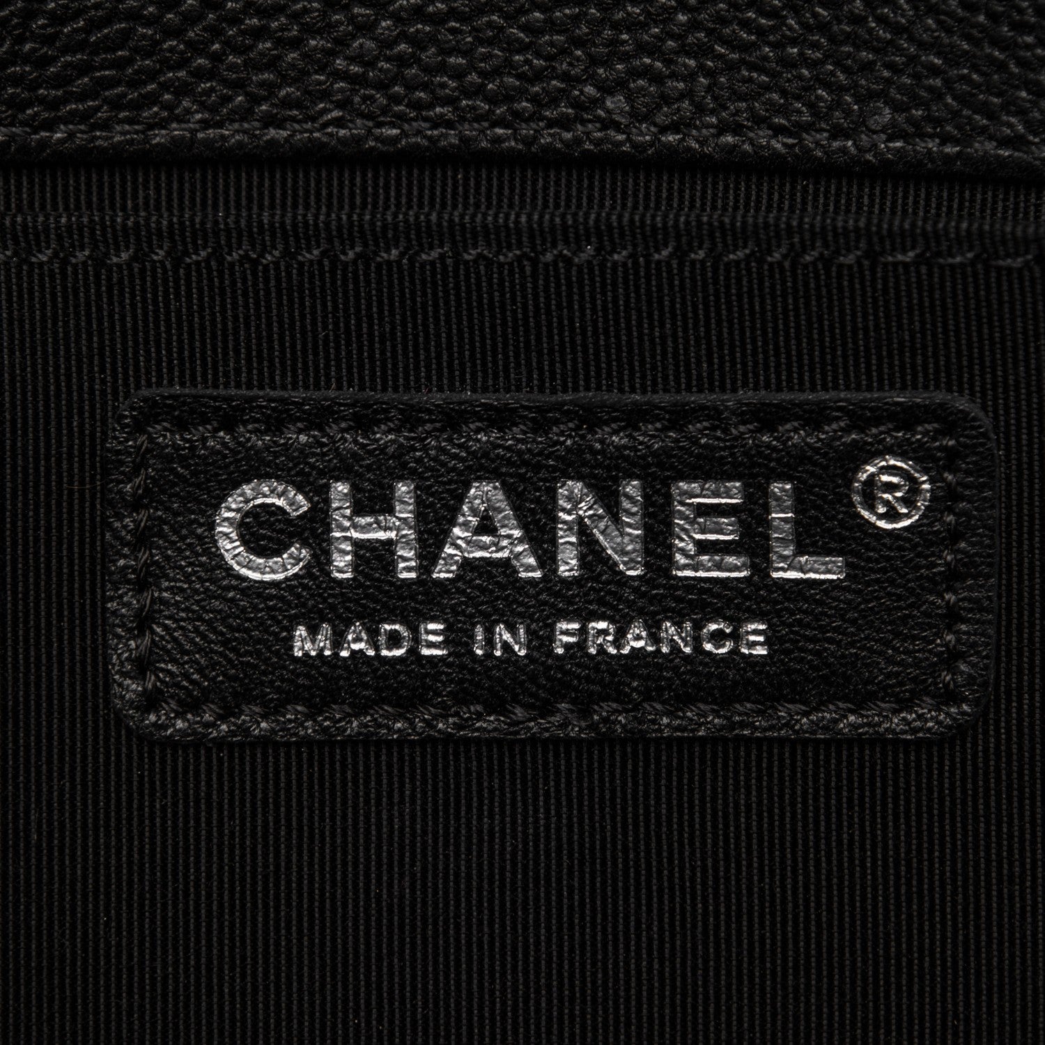 Chanel Caviar Quilted Medium Boy Flap Black 6 of 7