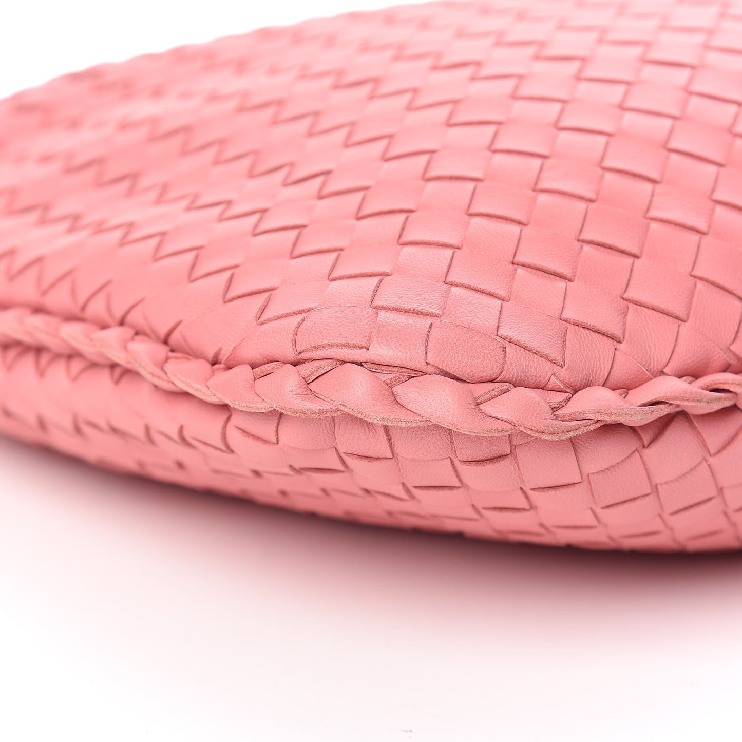Nappa Intrecciato Medium Veneta Hobo Petal