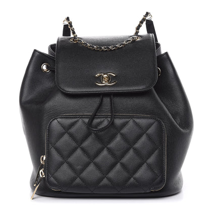 Chanel Caviar Quilted Business Affinity Backpack Black 1 of 13