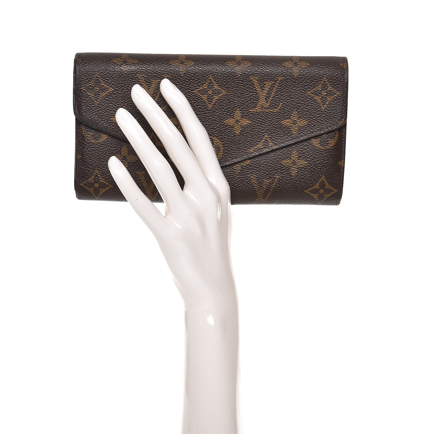 Louis Vuitton Monogram Sarah Wallet NM 2 of 7