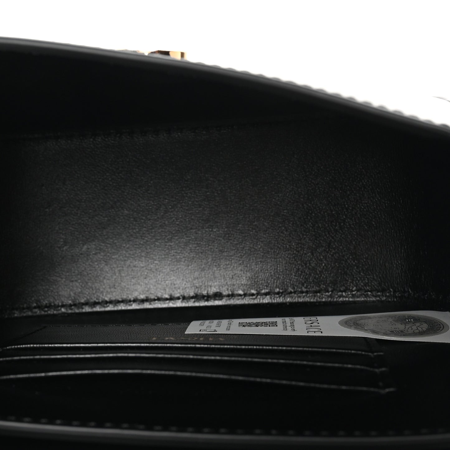 Patent Mini La Medusa Bag Black