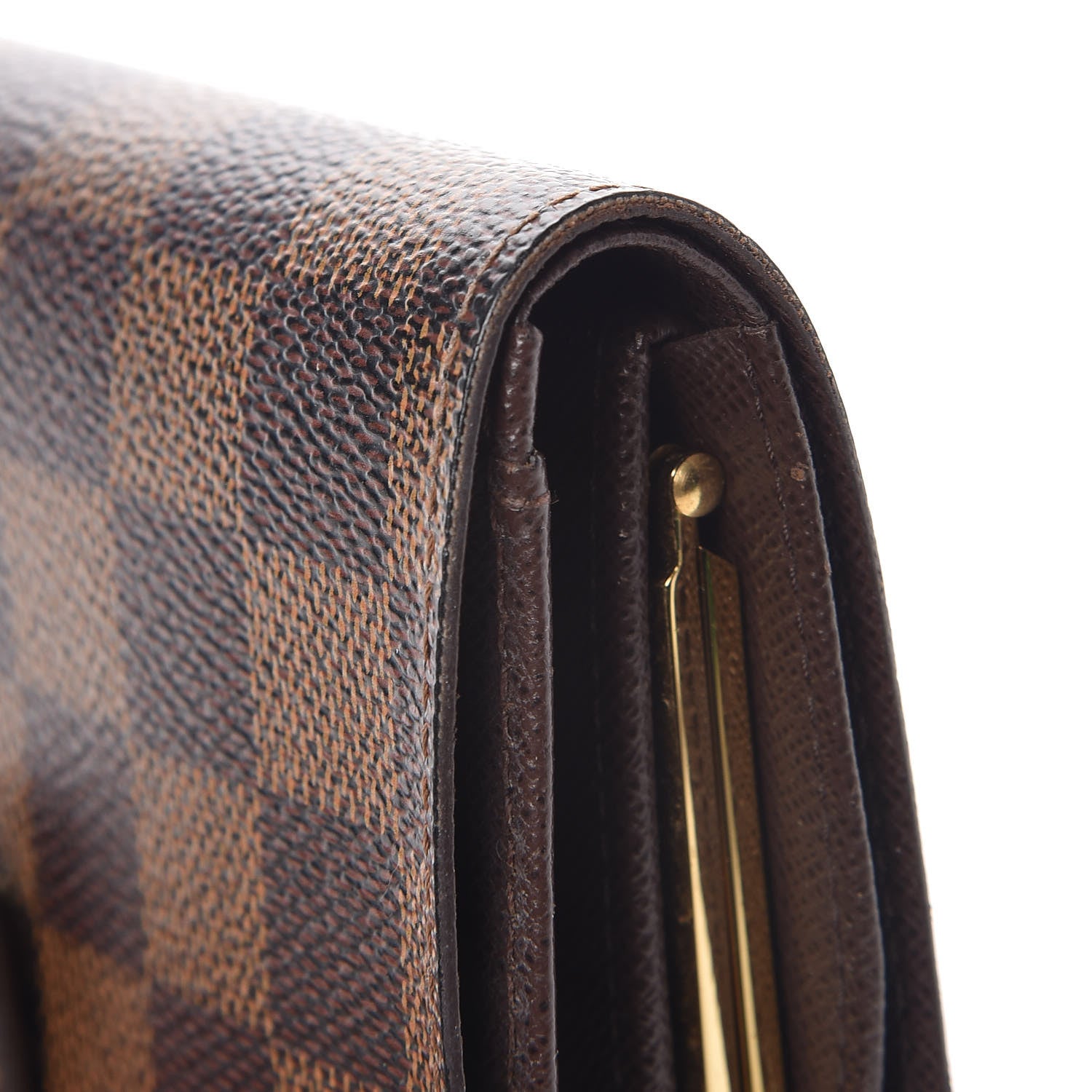 Louis Vuitton Damier Ebene French Purse Wallet 9 of 11