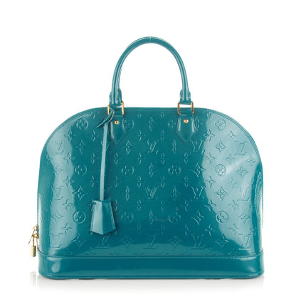 Louis Vuitton Vernis Alma GM Blue Galactic 1 of 7