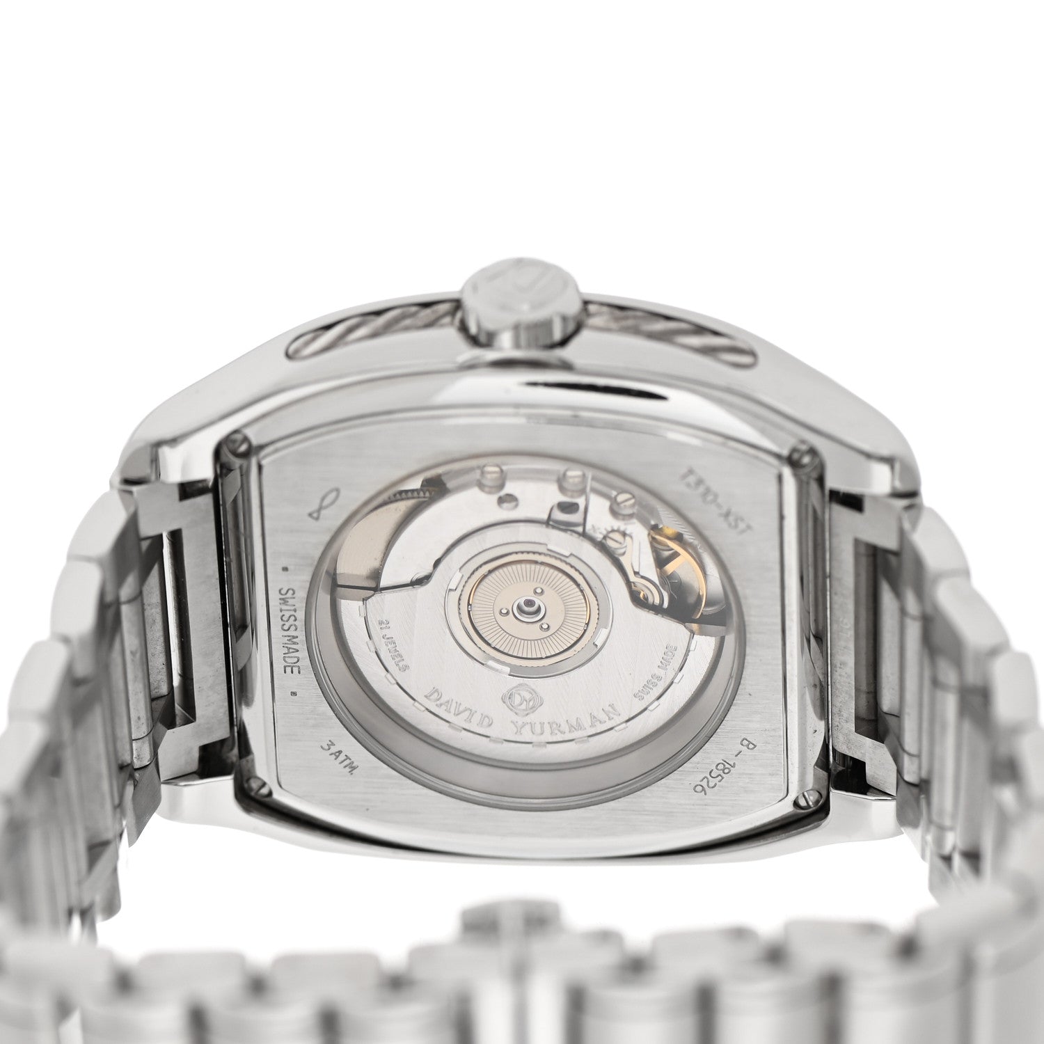 David Yurman Stainless Steel 41mm Belmont Automatic Watch 4 of 4