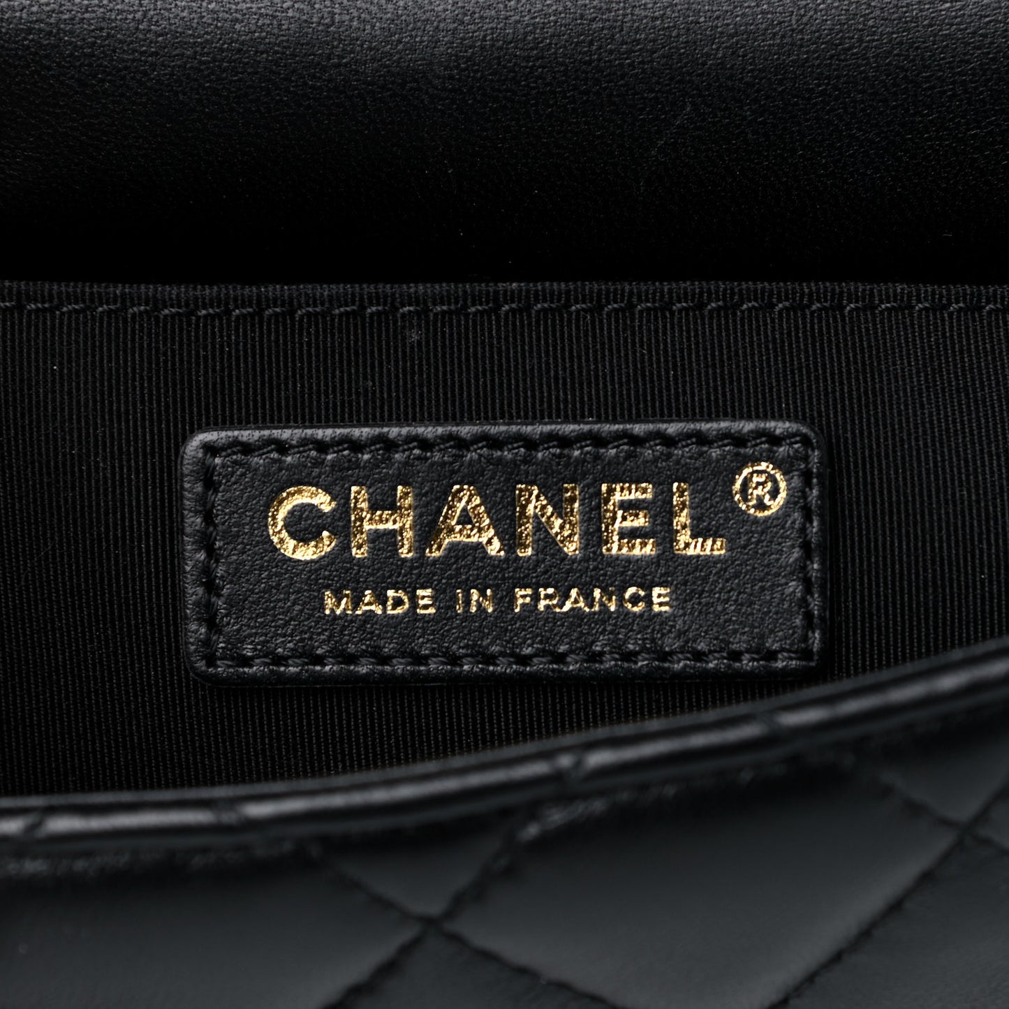 Lambskin Quilted Small My Precious Flap Black