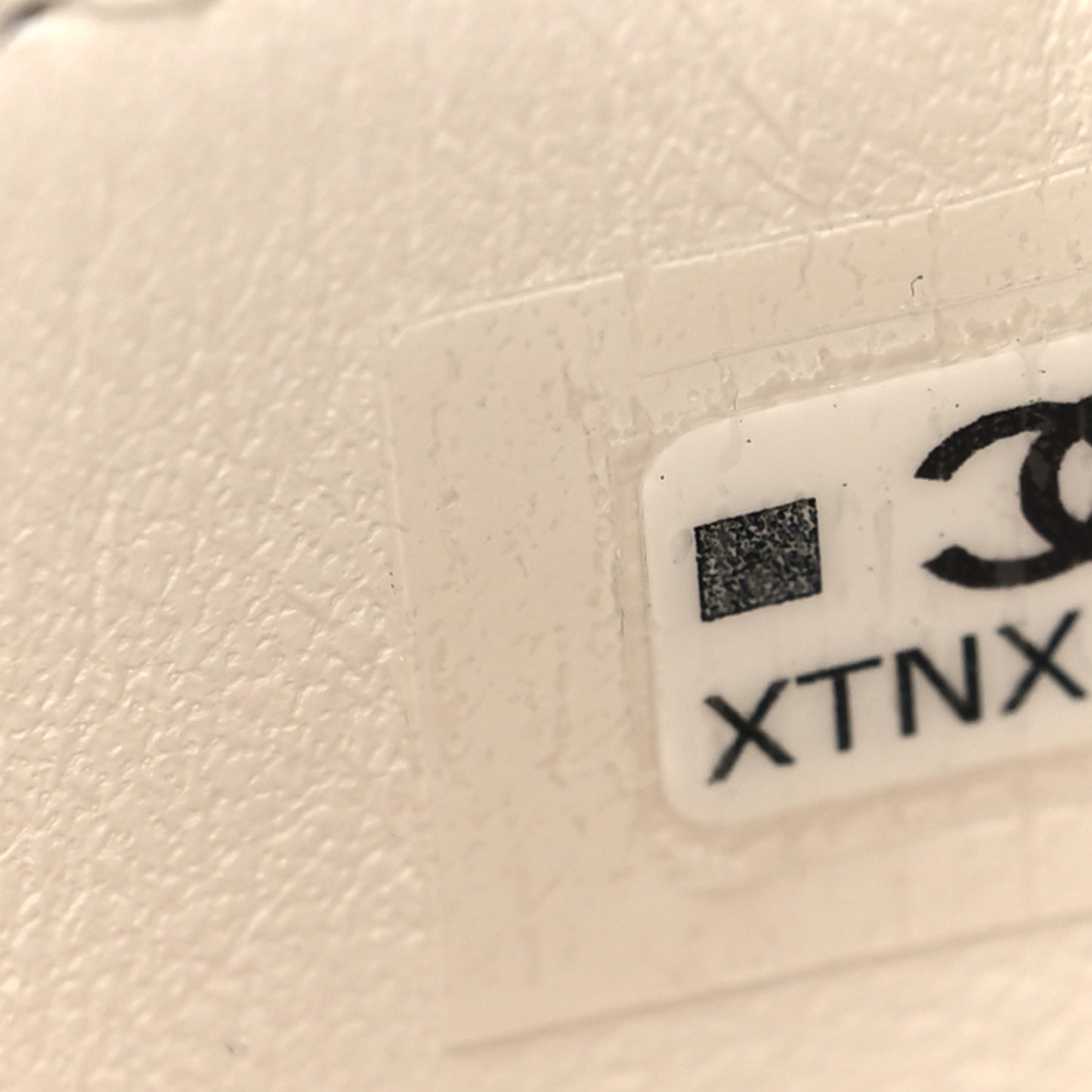 Shiny Aged Calfskin Quilted Mini Nano Kelly Shopper White