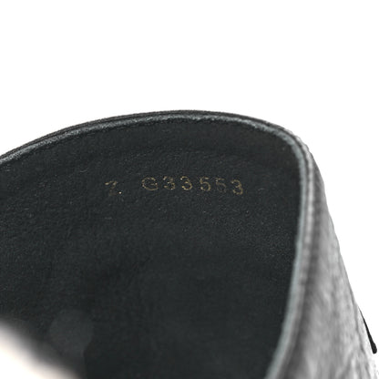 Chanel Calfskin CC Espadrille Mules 41 Black 9 of 9