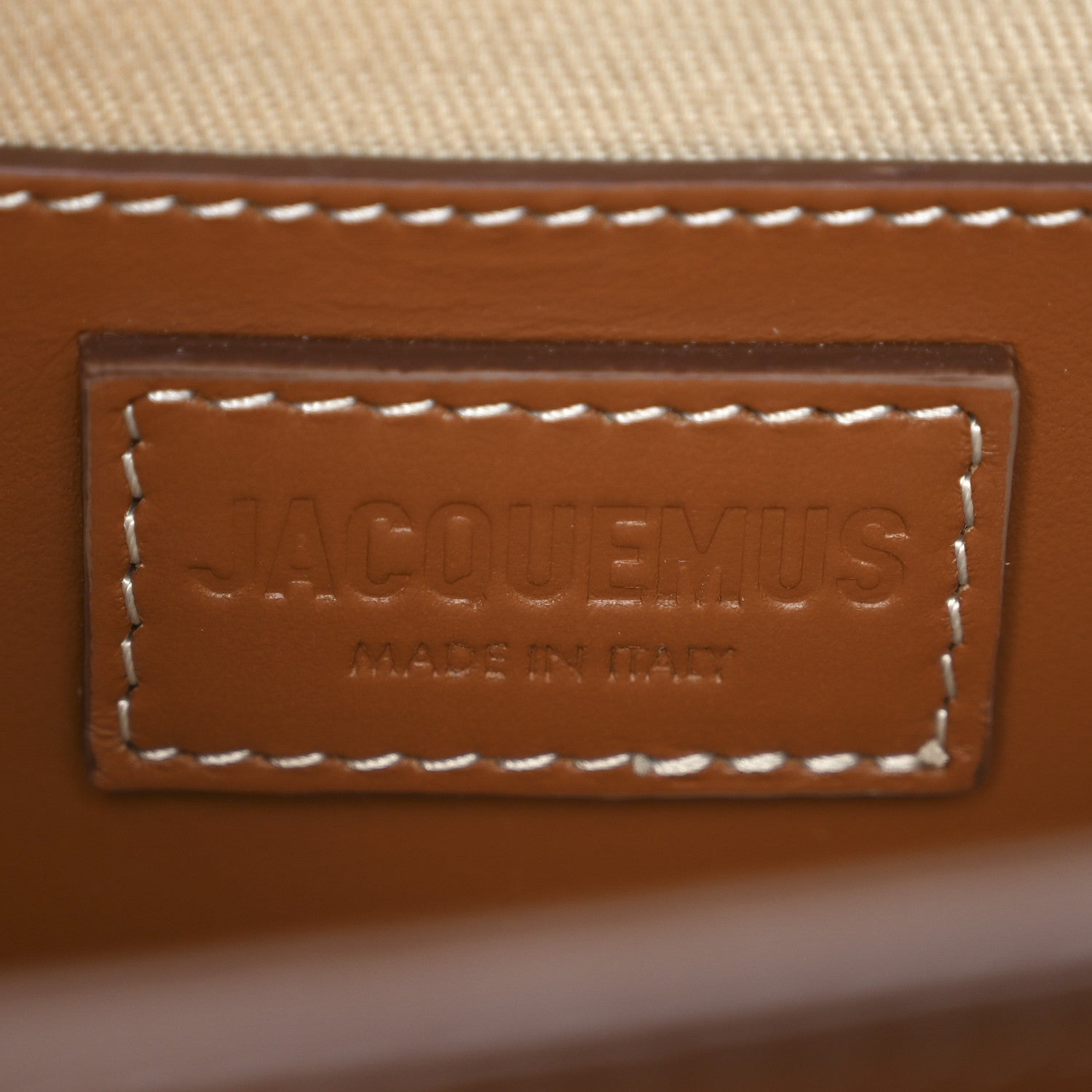Jacquemus Smooth Calfskin Le Bambino Light Brown 6 of 9