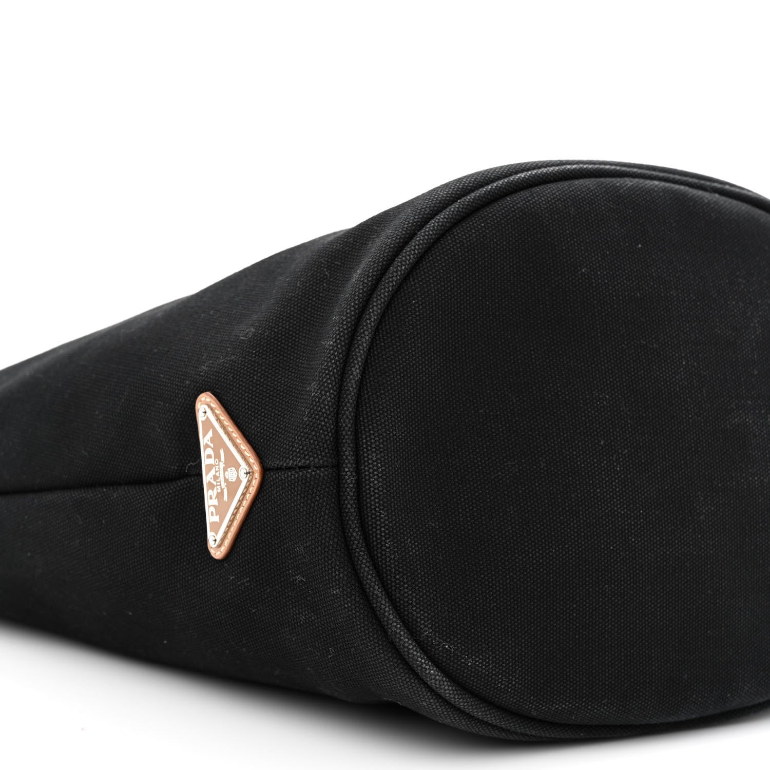 Prada Canapa Small Logo Shopping Tote Black 11 of 13