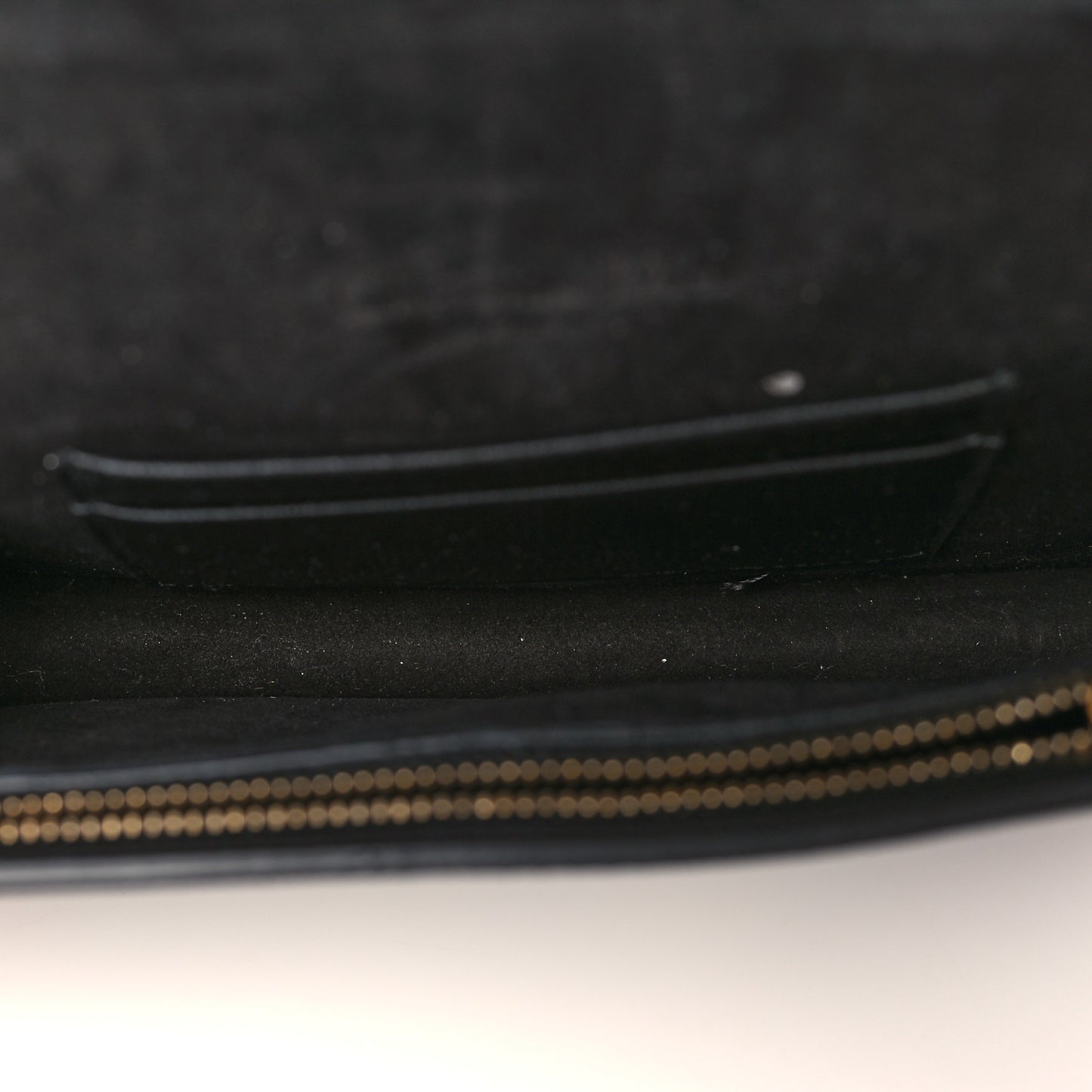 Grained Calfskin Saddle Belt Bag Black