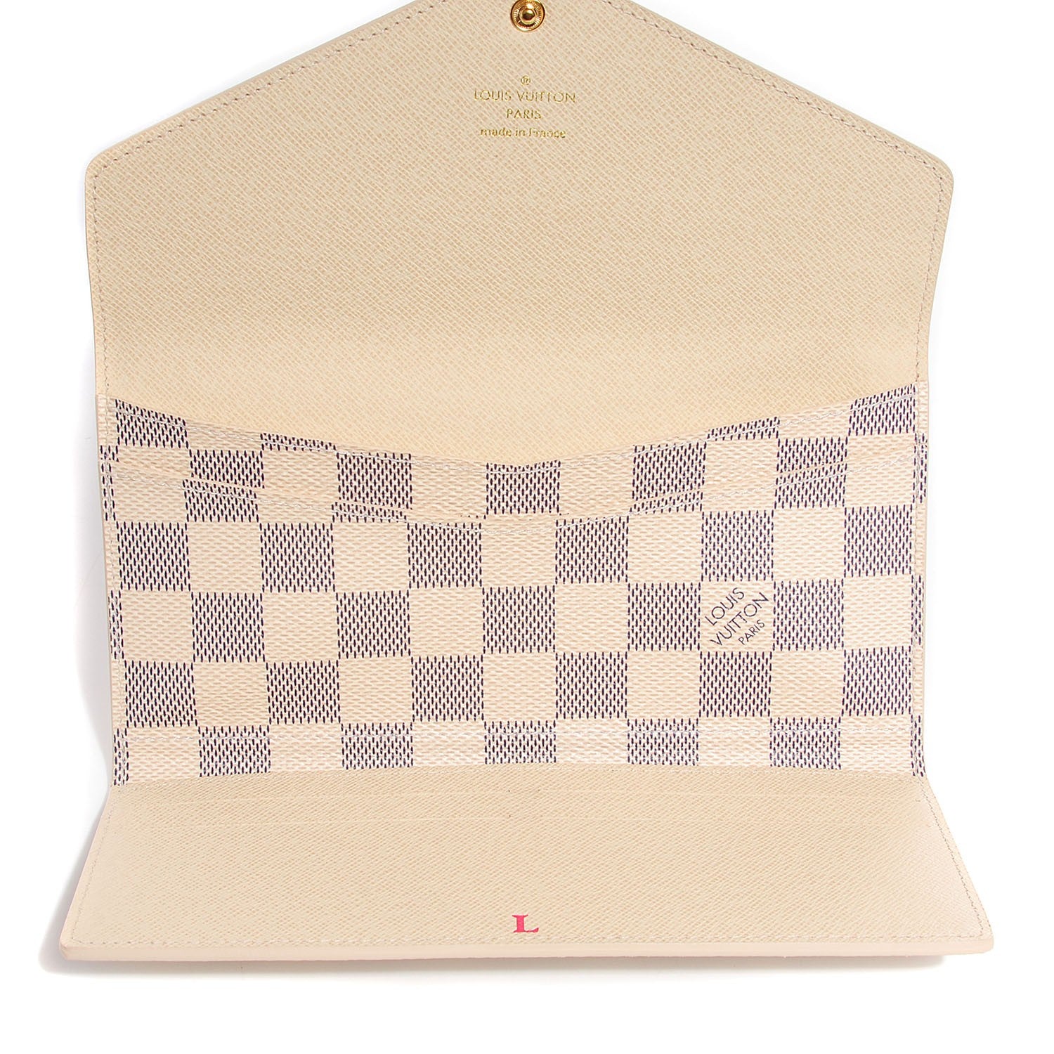 Louis Vuitton Damier Azur Josephine Wallet 5 of 9