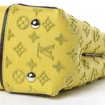 Louis Vuitton Veau Cachemire Tote W PM Pistache 9 of 10