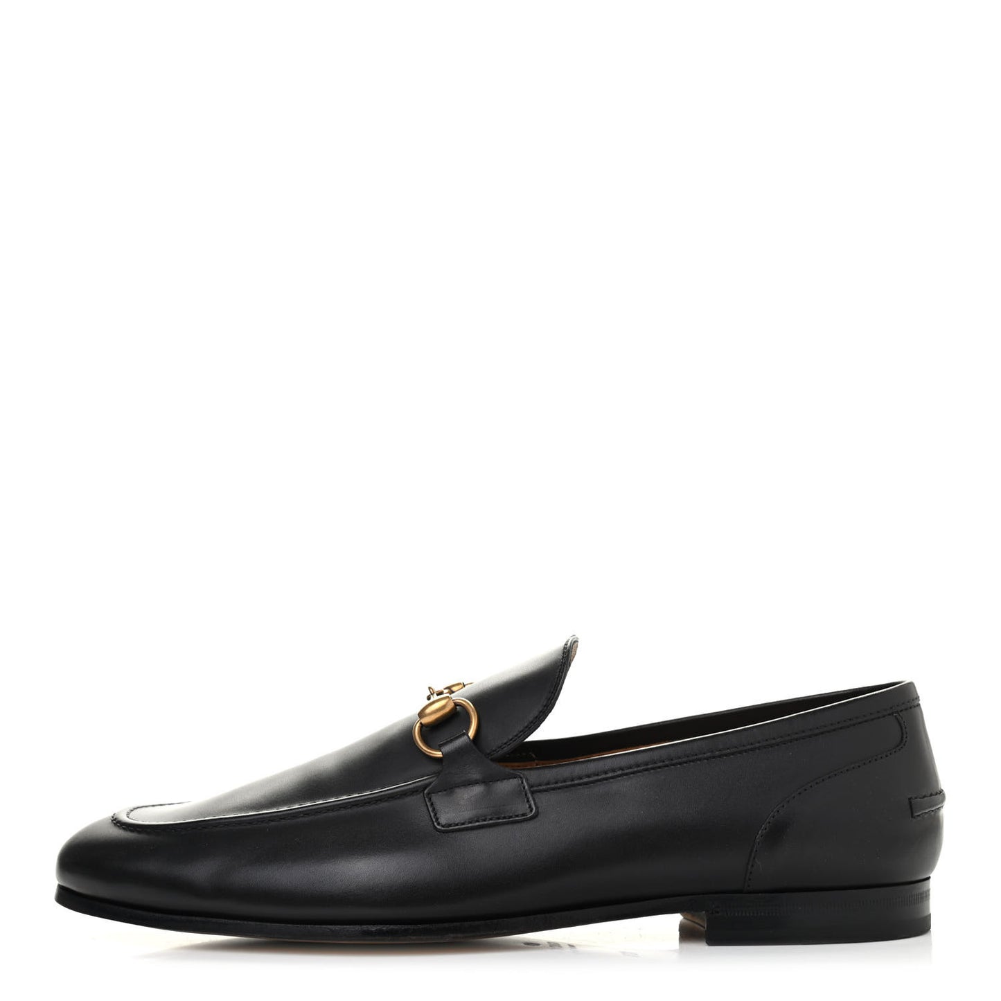 Calfskin Horsebit Mens Jordaan Loafers 10.5 Black
