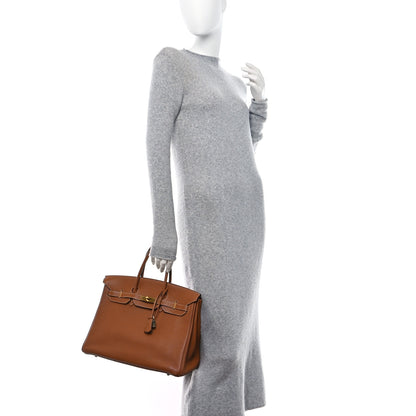 Hermes Togo Birkin 35 Gold 2 of 21