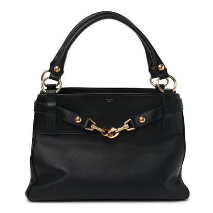 Celine Supple Calfskin Medium Annabel Black 1 of 10