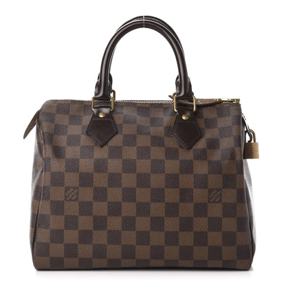 Louis Vuitton Damier Ebene Speedy 25 1 of 10