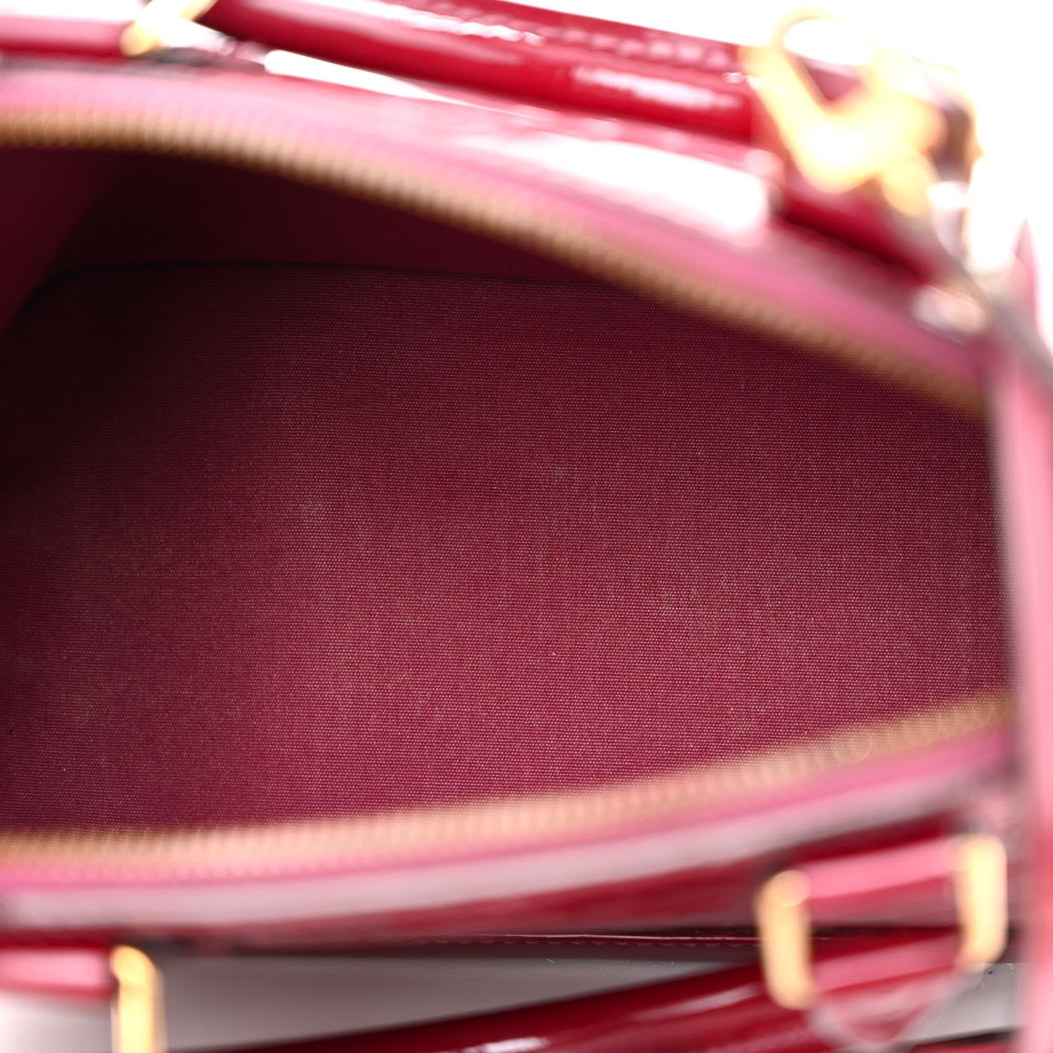 Louis Vuitton Vernis Alma BB Magenta 5 of 12