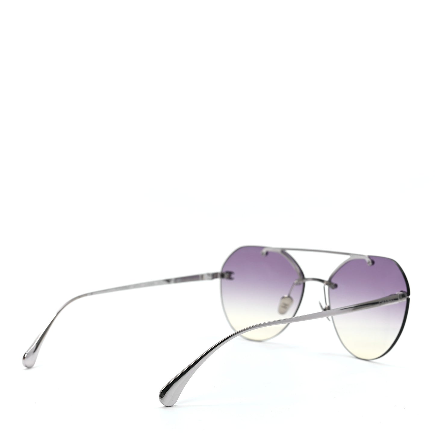 Titanium CC Pilot Aviator Sunglasses 4272-T Silver