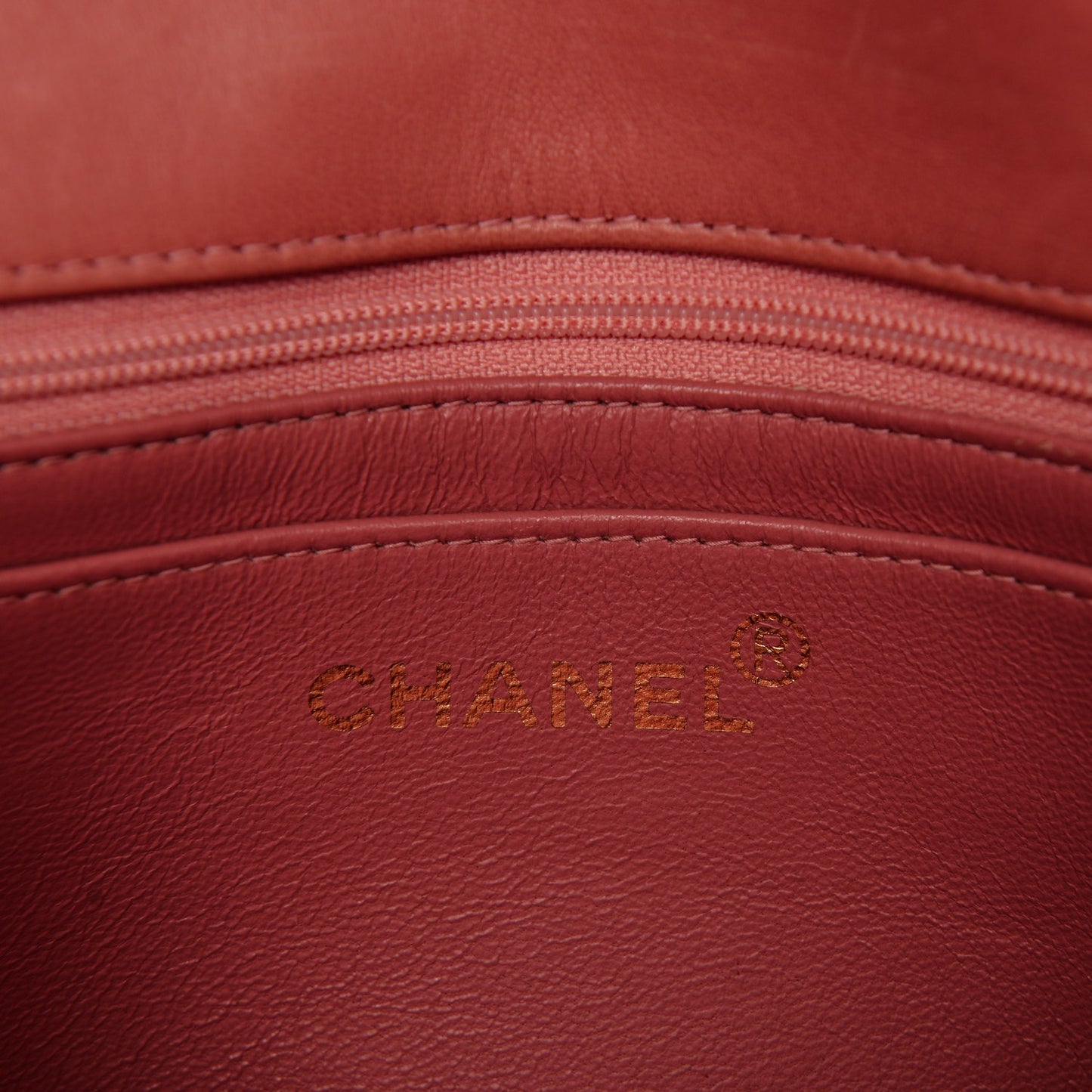 Lambskin Quilted Envelope Single Flap Pink