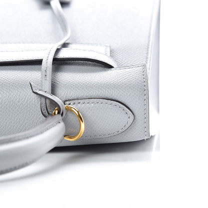 Hermes Epsom Kelly Sellier 28 Bleu Glacier 9 of 34