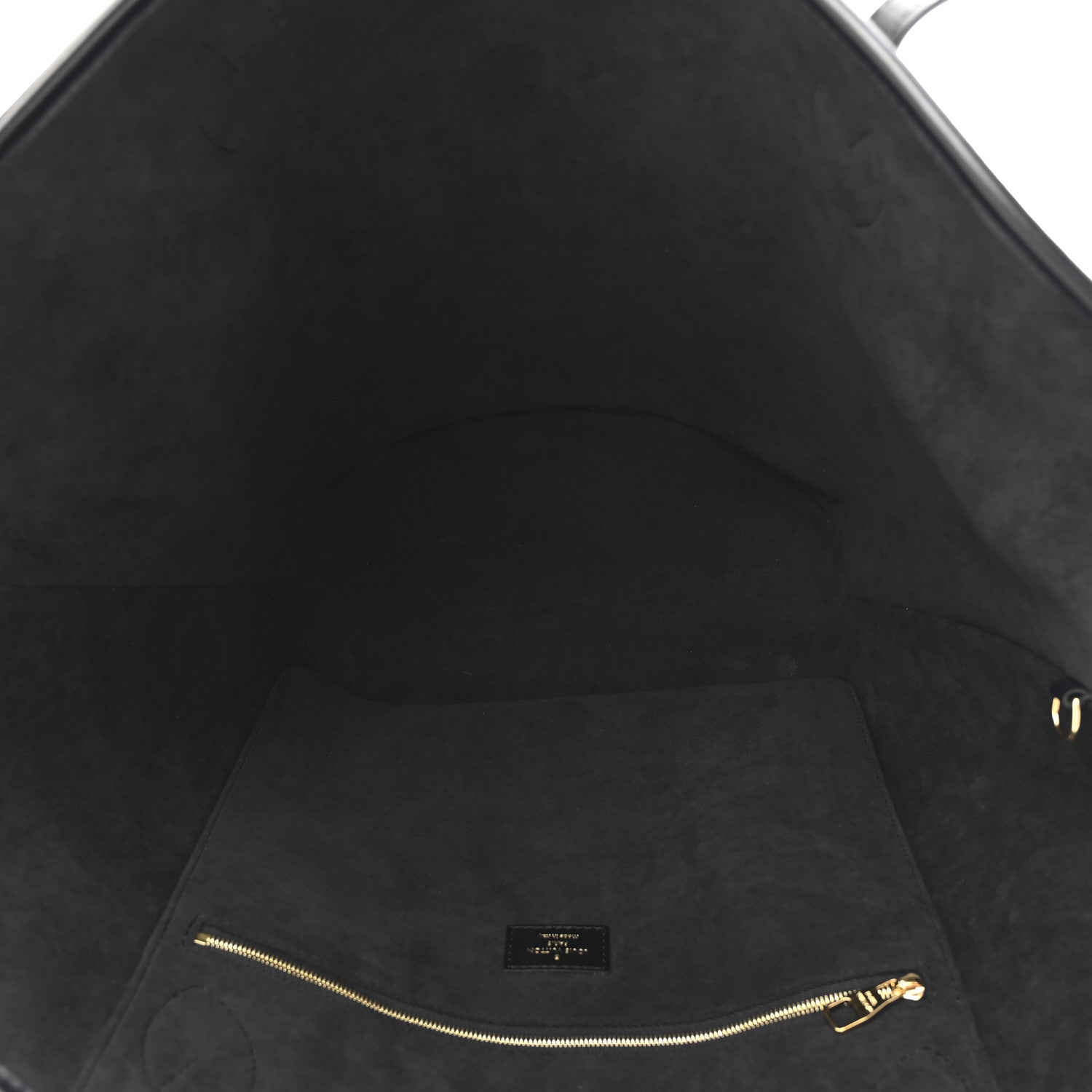 Louis Vuitton Raffia Saint Jacques Tote Black 6 of 10