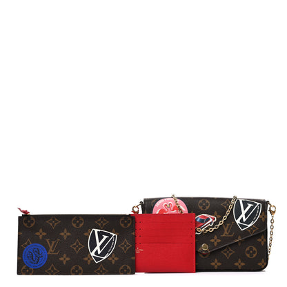 Louis Vuitton Monogram World Tour Pochette Felicie 1 of 10