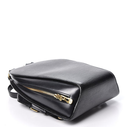 Louis Vuitton Epi Mabillon Backpack Black 3 of 10