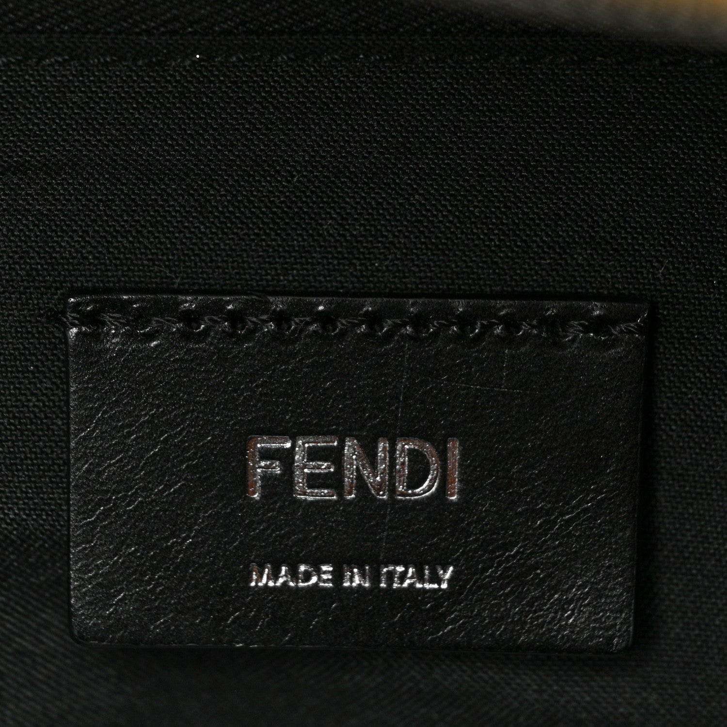 Fendi X SARAH COLEMAN Glazed Fabric Vitello Grace Light Micro FF Vertigo Belt Bag Mimosa 5 of 10