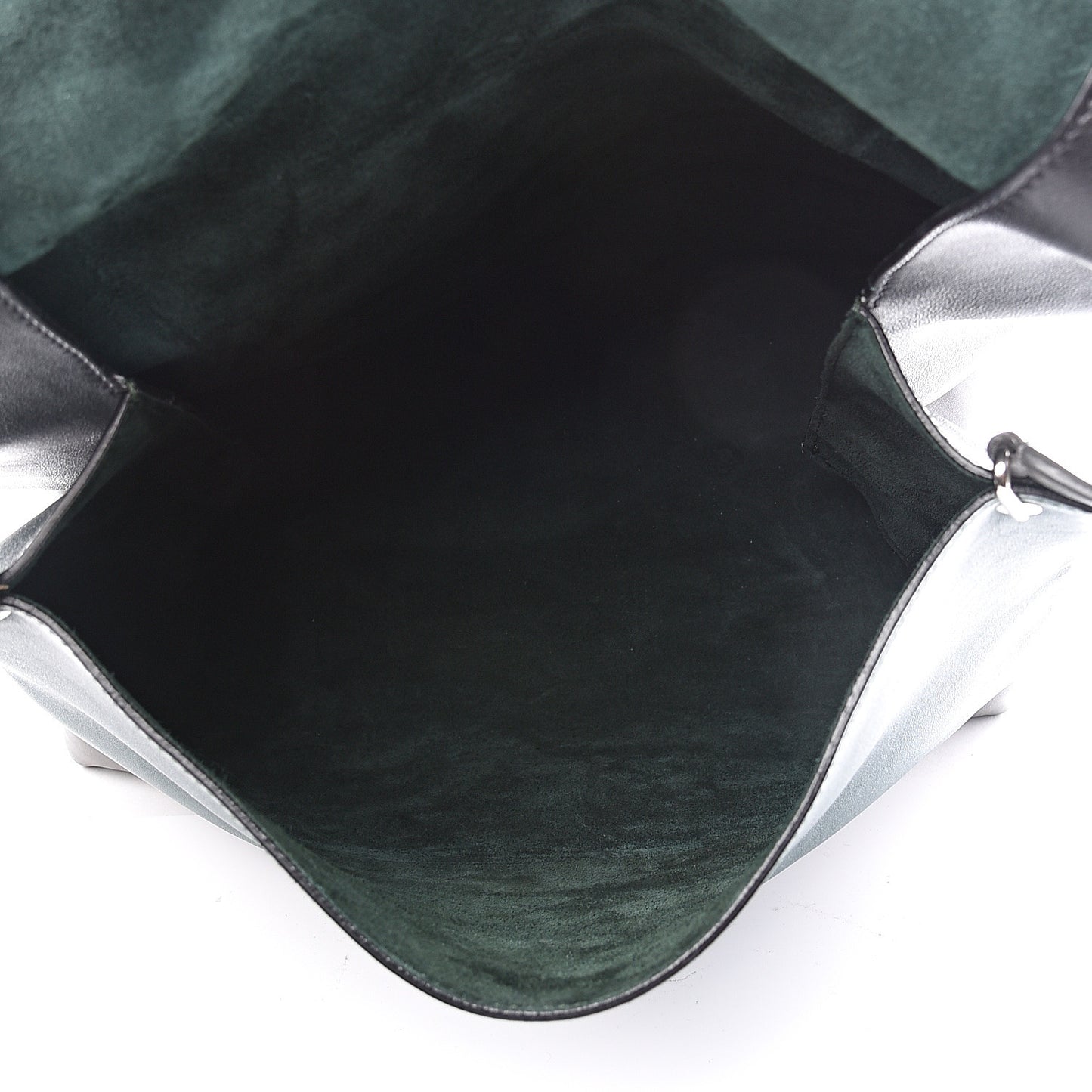 Calfskin All Soft Shoulder Bag Grey