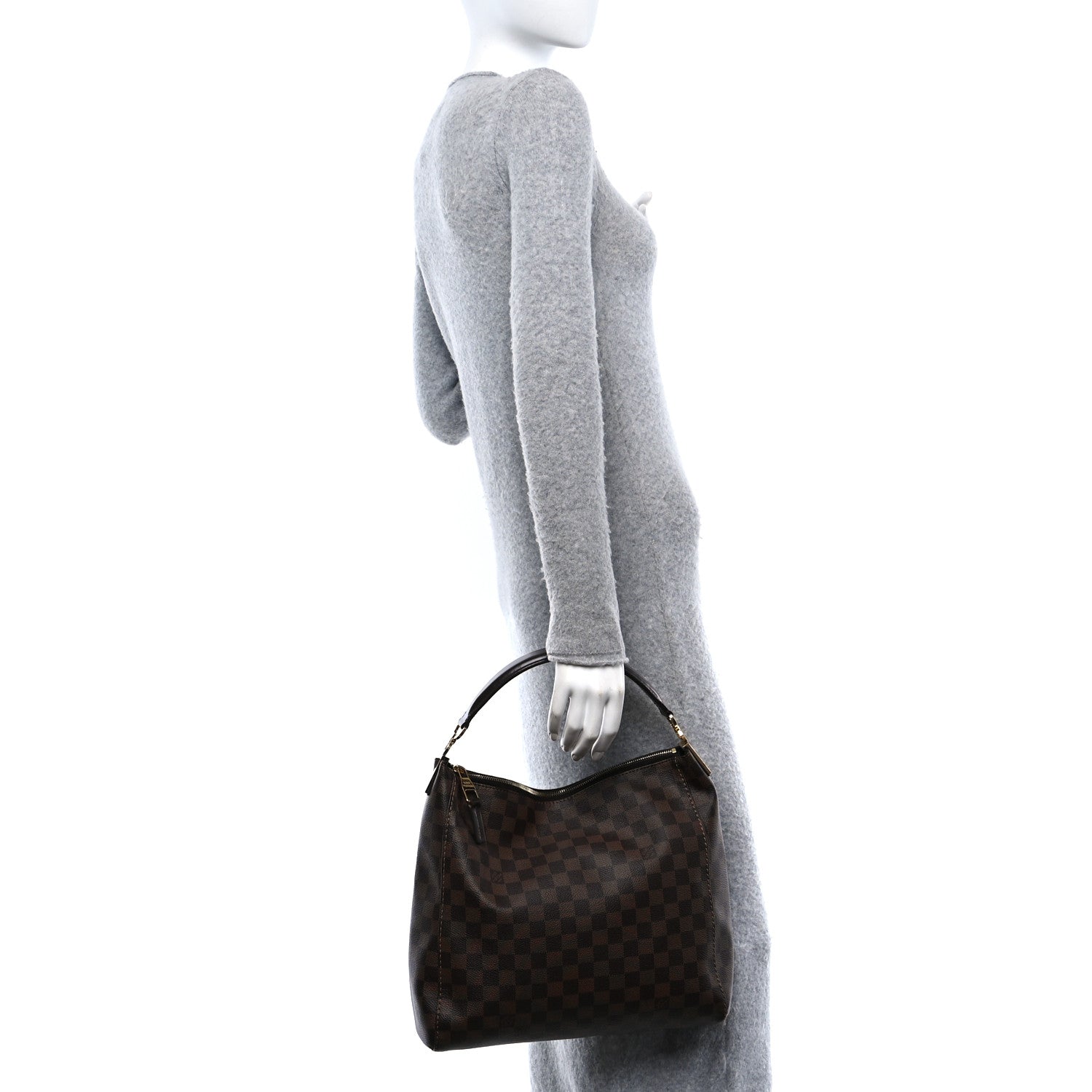 Louis Vuitton Damier Ebene Portobello PM 2 of 9