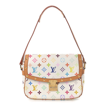 Louis Vuitton Monogram Multicolor Sologne White 1 of 12
