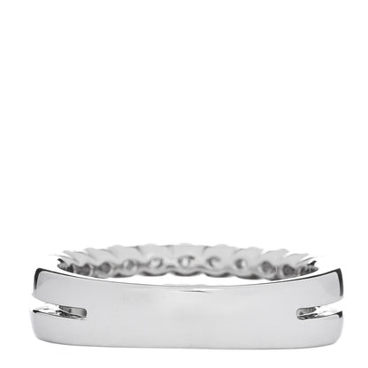 Parker & West by FASHIONPHILE Platinum Diamond 1.00ct Double Half Eternity Band Ring  52 6 4 of 9