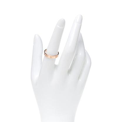 Cartier 18K Pink Gold 3.5mm LOVE Wedding Band Ring 56 7.5 2 of 5