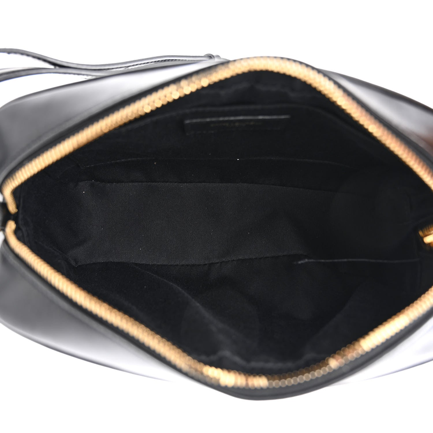 Saint Laurent Calfskin Matelasse Monogram Lou Camera Bag Black 5 of 11