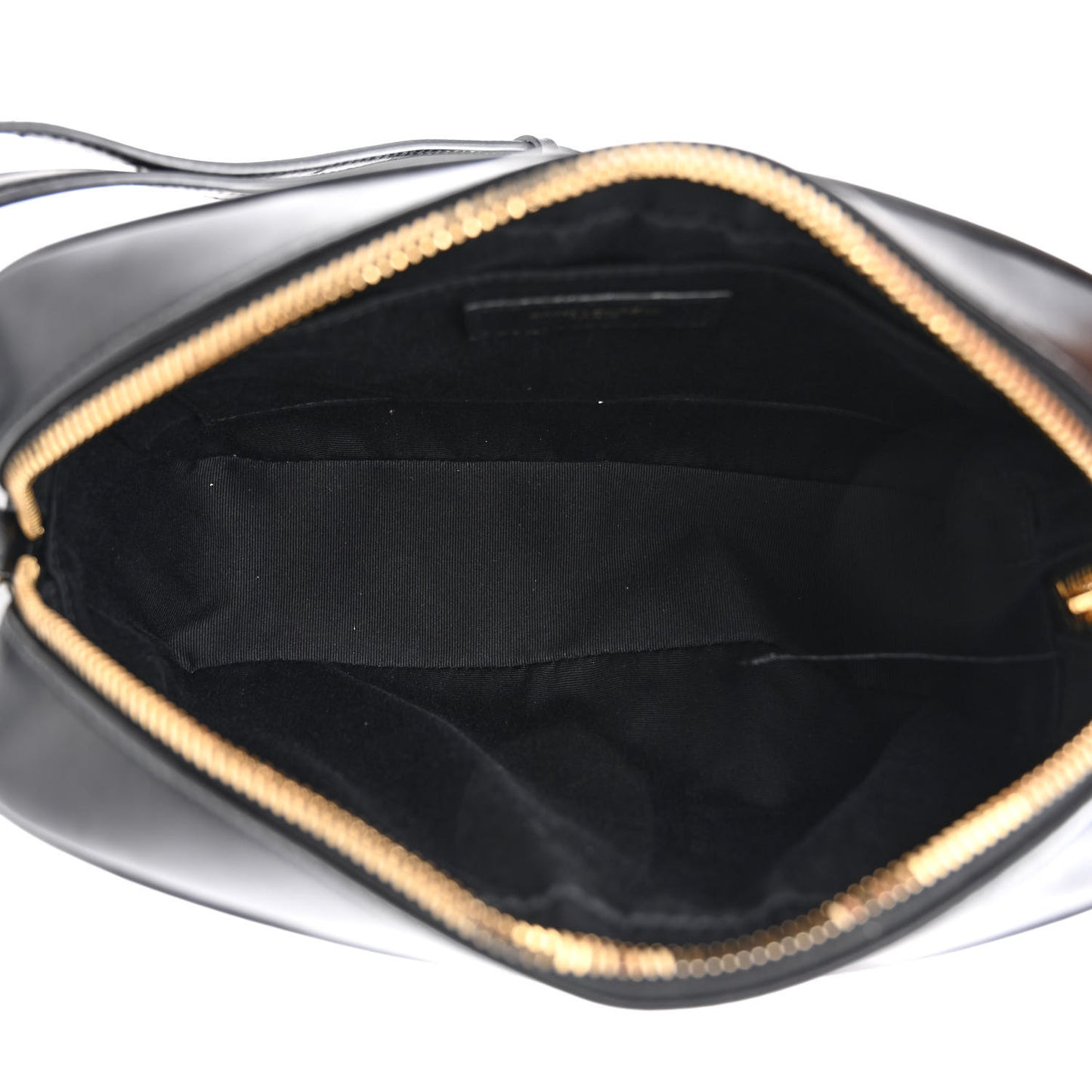Calfskin Matelasse Monogram Lou Camera Bag Black