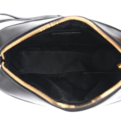 Saint Laurent Calfskin Matelasse Monogram Lou Camera Bag Black 5 of 11