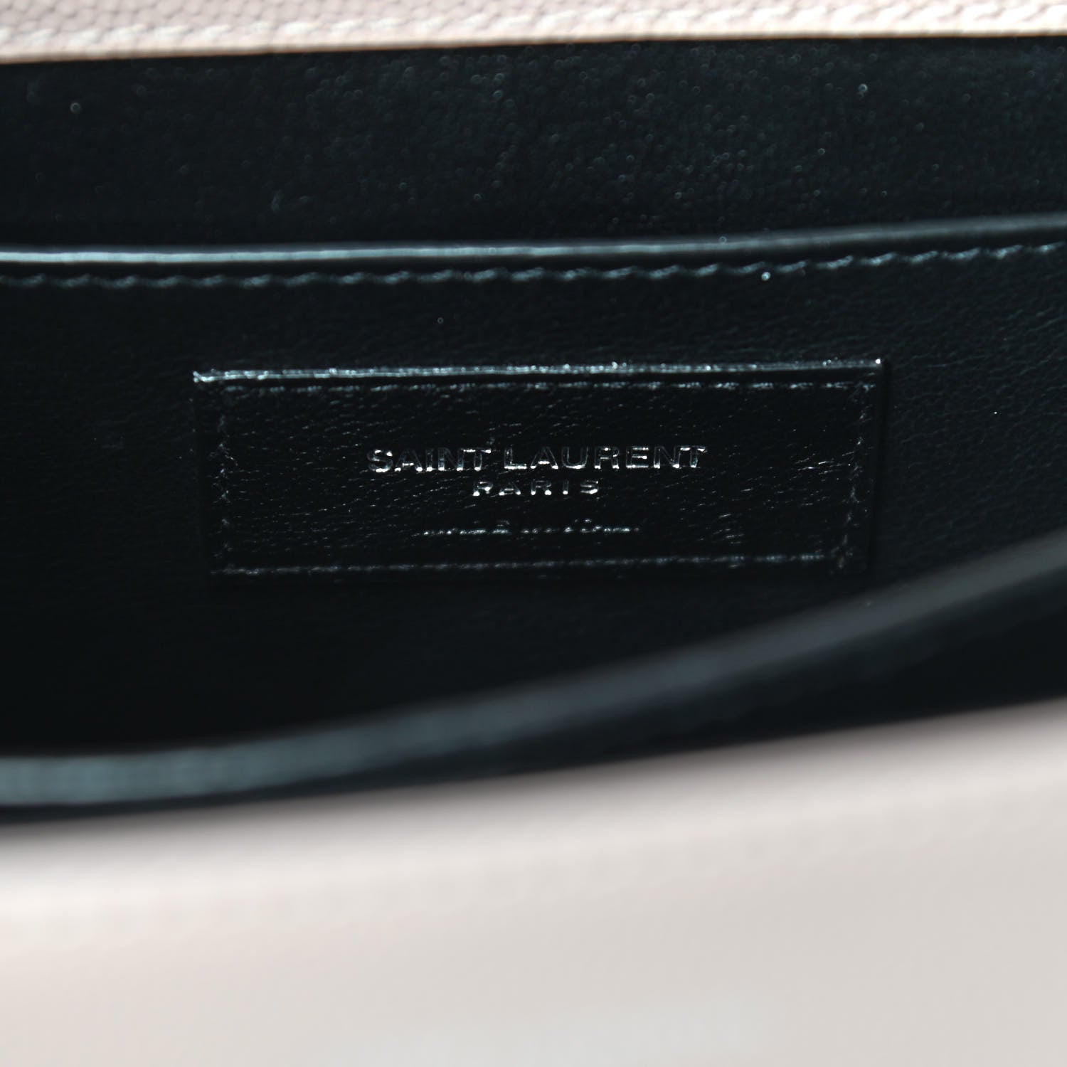 Saint Laurent Grain de Poudre Mini Classic Monogram Cassandra Top Handle Marble Pink 4 of 6